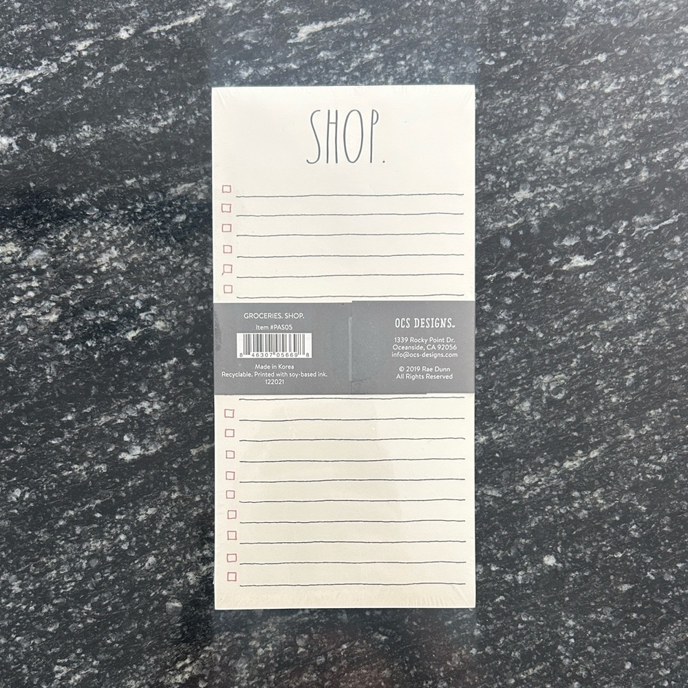 Rae Dunn Notepad Set - Picture 2 of 3